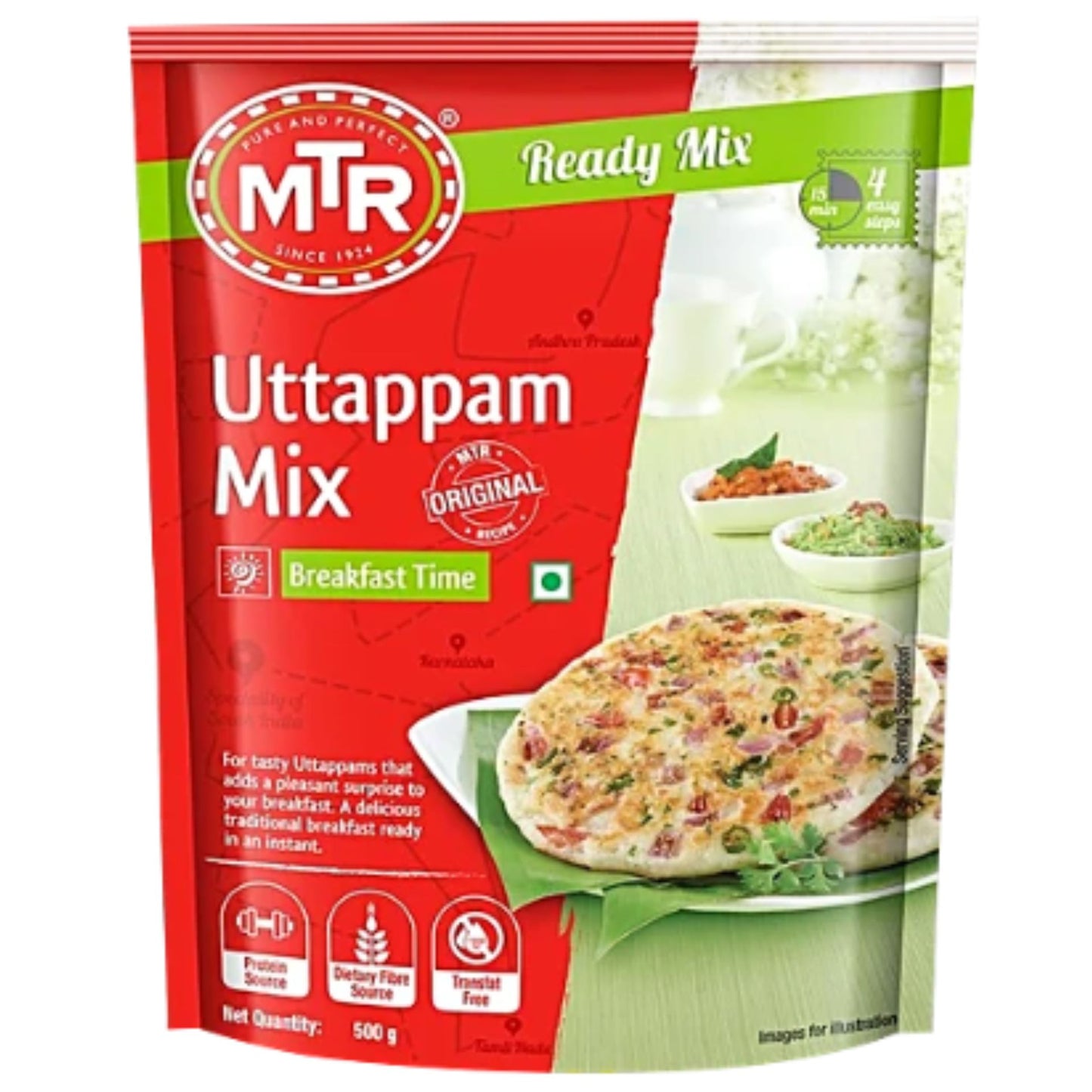 Preparado para Uttapam | Uttapam Mix 500g MTR