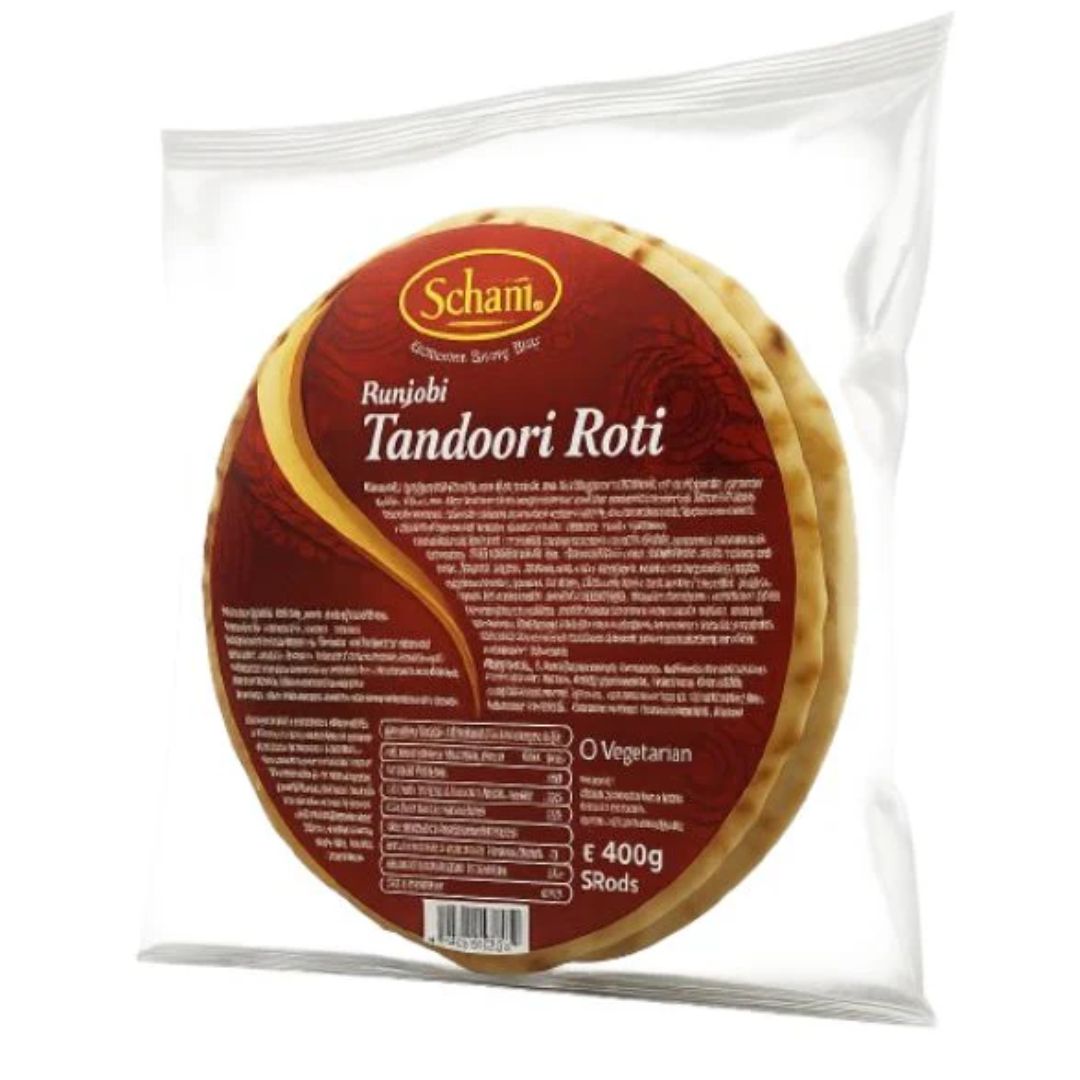 Pan de Tandoori Roti | Tandoori Roti 400g / 5pcs. Schani