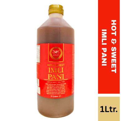 Preparado Agua de tamarindo dulce y picante para pani puri | Hot & Sweet Imli Pani 1 Ltr. Heera