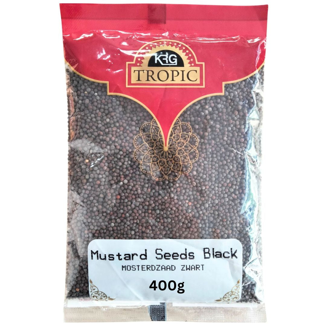 Semillas de Mostaza Negro | Black Mustard Seeds 400g KRG
