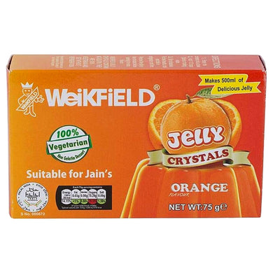 Gelatina de Naranja | Orange Jelly Crystals 75g Weikfield