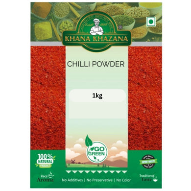 Chile en Polvo | Chilli Powder 1kg Khana Khazana