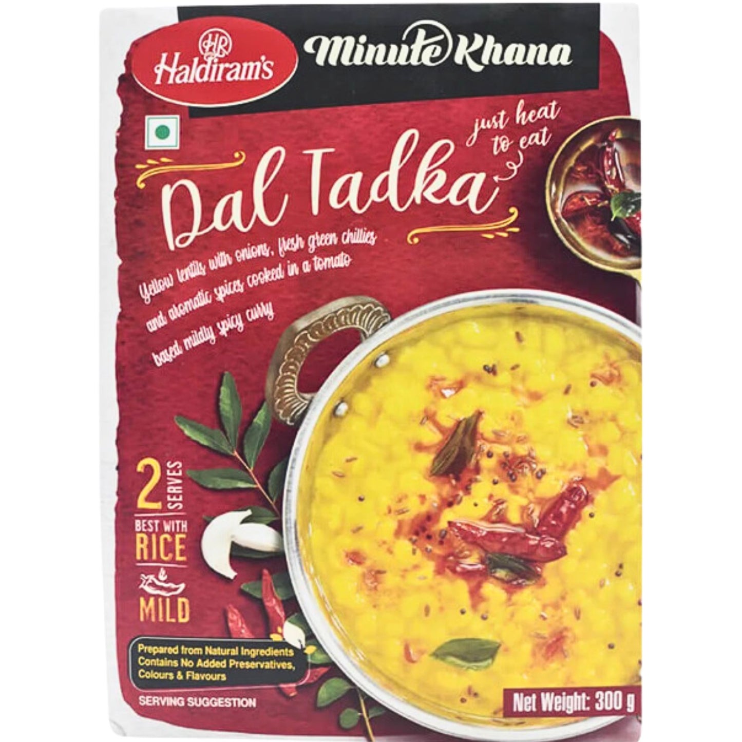 Lentejas "Dal Tadka" | Dal Tadka 300g Haldiram