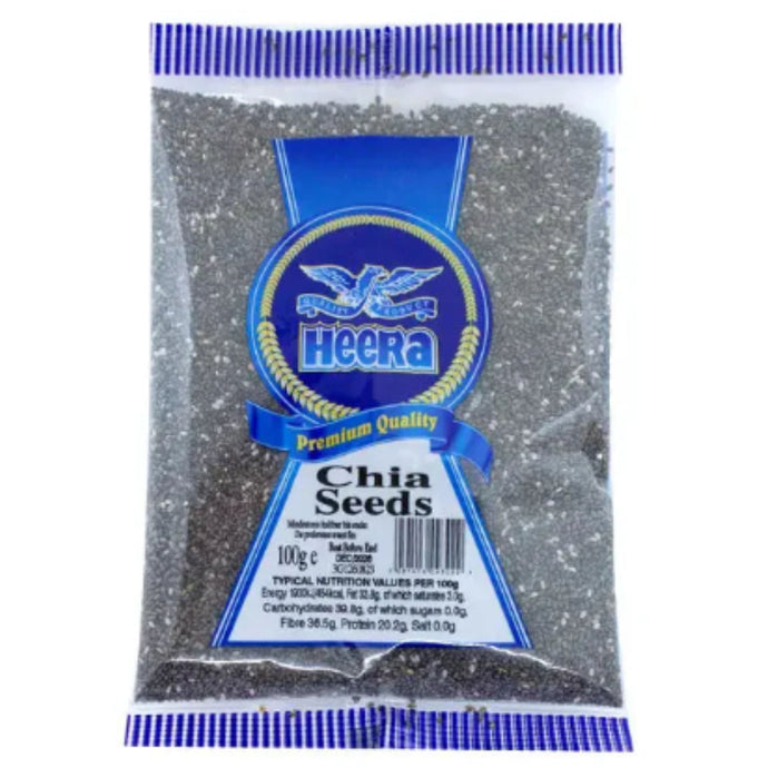 Semillas de Chia | Salvia hispanica | Chia Seeds 100g Heera