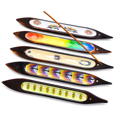 Varilla de incienso soporte en madera | Handcrafted Wooden Incense Stick Holder | Agarbatti Stand Handcrafted