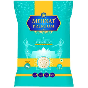 Arroz Basmati Extra Largo Premium | Basmati Rice XXL 5kg "Mehnat"