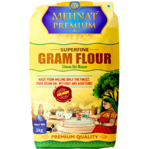Harina de Garbanzos | Gram flour | Besan 1kg Mehnat