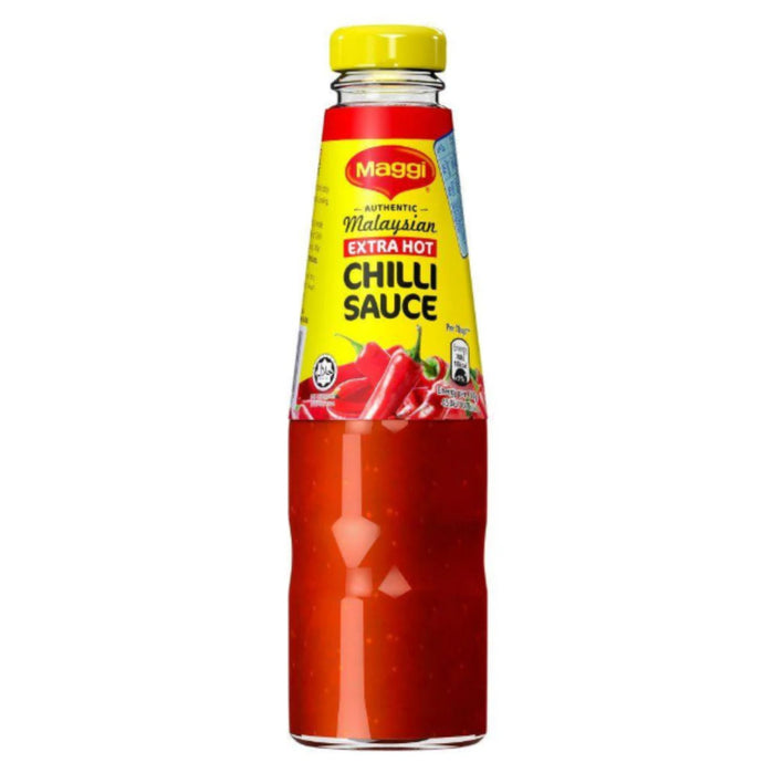 Salsa de chile extra picante | Chilli Sauce Extra Hot Authentic Malaysian Recipe 320g Maggi's