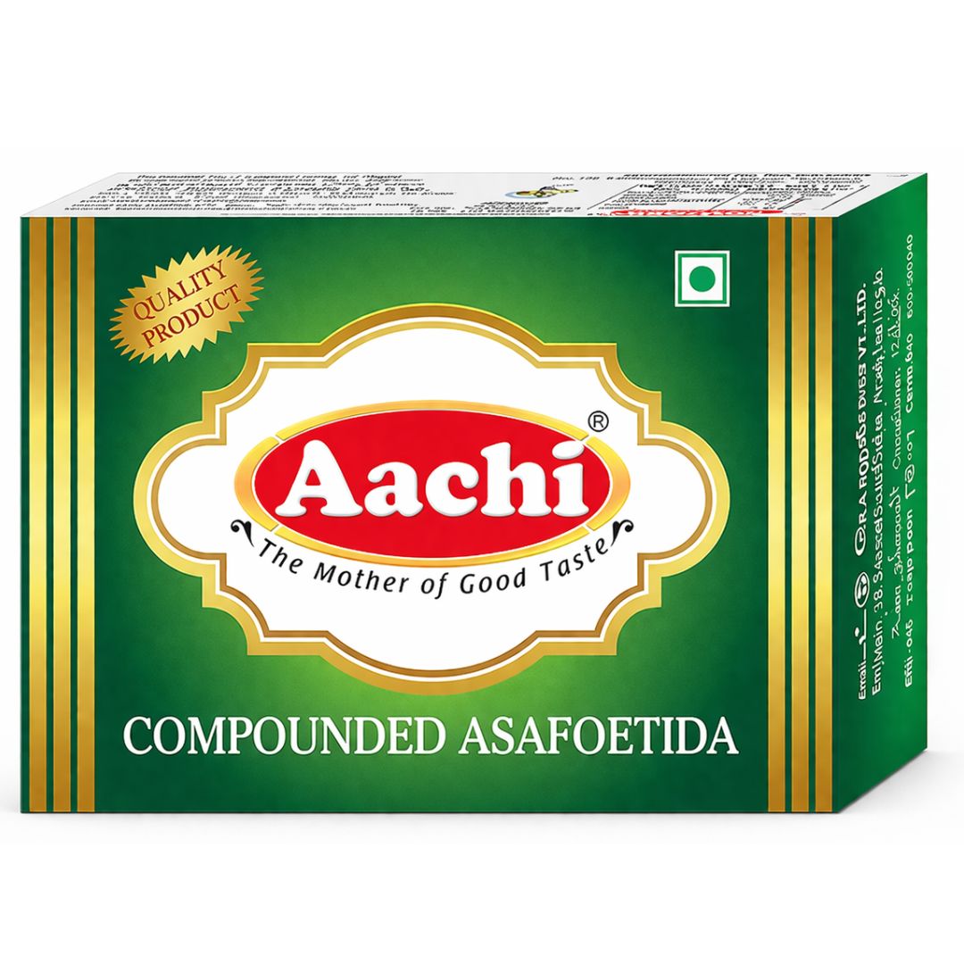 Asafétida en grumos compuestos | Asafoetida | (Hing) Compounded Asafoetida Lumps 50g Aachi