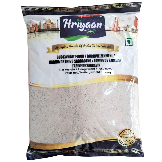 Harina de alforfón | Kuttu ka Atta (Flour) | Buckwheat Flour gluten free 400g Hriyaan