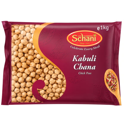 White chickpeas (Cicer arietinum, Desi type) | White Chick Peas 1kg Schani
