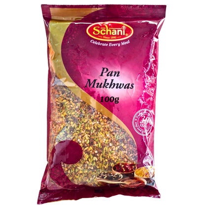 Refreshing Digestive Chew | Mouth Freshener | Pan Mukhwas 100g Schani