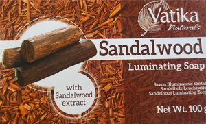 Jabón de sandalo I Sandalwood Soap 100g Vatika