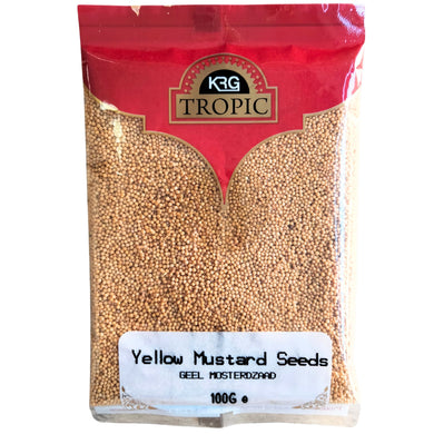 Semillas de Mostaza amarilla | Yellow Mustard Seeds 100g KRG