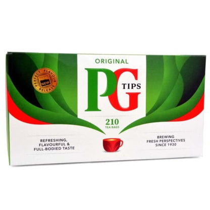Te negro en bolsitas | Black Tea bags 210 bags PG Tips