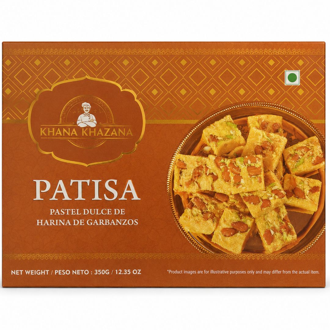 Dulce de Pastel Harina de Garbanzos | Patisha 350g Khanza Khazana