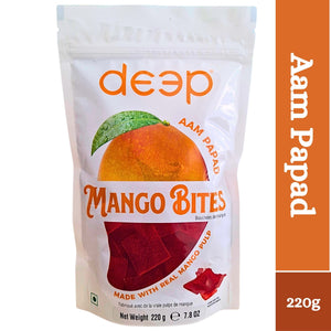 Barra de Mango | Aam Papad (Mango Bites) 220g Deep