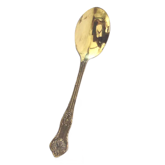 Cuchara de cobre antigua | Traditional Antique Copper Spoon Small Size