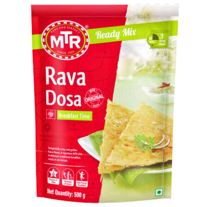 रवा डोसा के लिए तैयार | रवा डोसा मिक्स 500 ग्राम एमटीआर