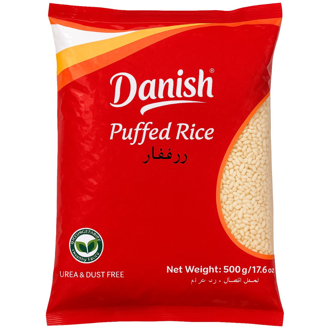 Arroz Inflado | Puffed Rice | Mamra Bhel 500g Danish