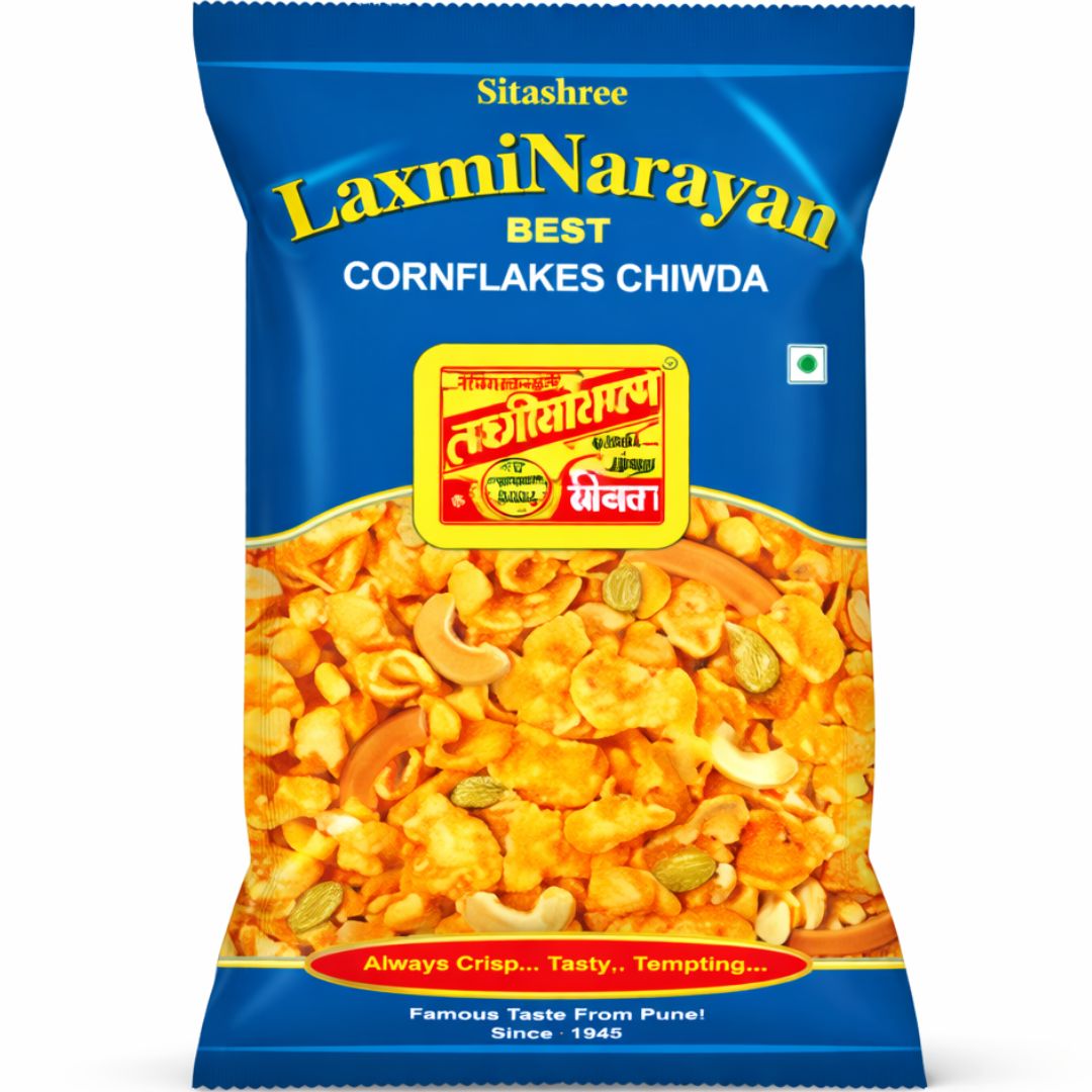 Aperitivos Cornflakes Chiwda | Cornflakes Chiwda 200g Laxmi Narayan