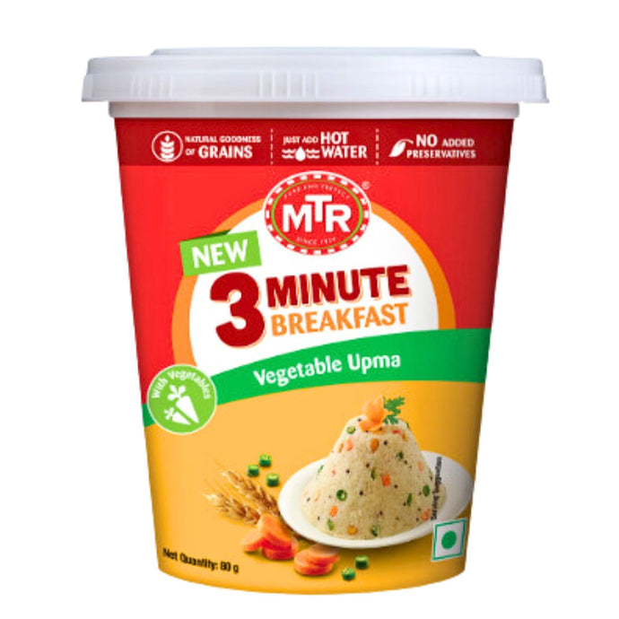 Desayuno Instante Upma | Instant Upma Vegetable 80g MTR