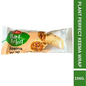 Wrap o Rollo de Planta perfecta Keema (Vegano) | Plant Perfect Keema Wrap (Vegan) 156g Haldiram