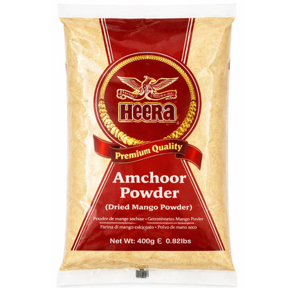 Mango verde en Polvo | Dry Mango Powder | Amchoor (Amchur) Powder 400g Heera