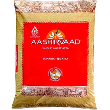Cargar imagen en el visor de la galería, Harina de Trigo para Chapati | Wheat Flour for Chapati 5kg Aashirvaad Chakki Atta