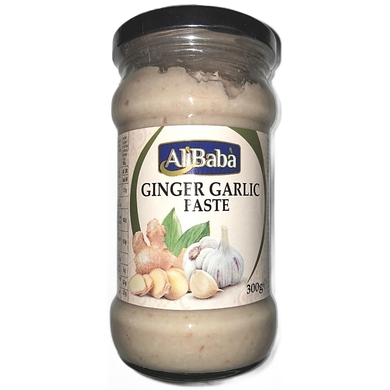 Pasta de jengibre y ajo  | Ginger Garlic Paste 300g a.b.