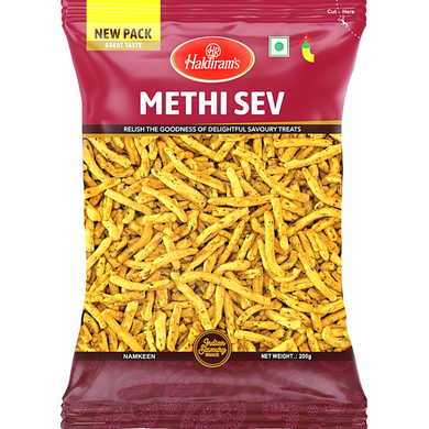 Aperitivos Methi Sev (Fenogreco) | Methi Sev 200g Haldiram