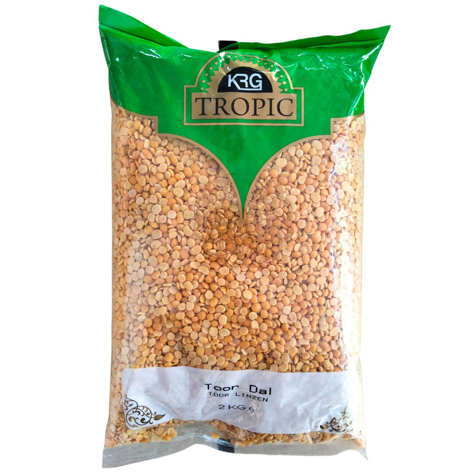 Frijol Gandul (Cajanus cajan) | Pigeon Peas | Toor dal Plain 2kg KRG