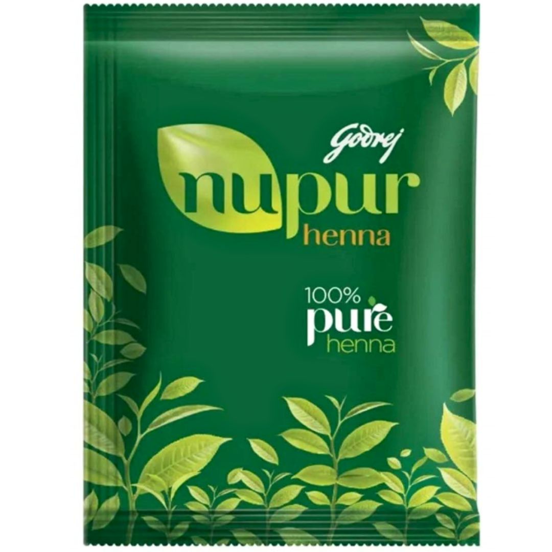 Henna color tradicional | Henna Powder Traditional | Nupur Henna (Mehandi) Powder 150g Godrej