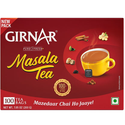 Te con Especias bolsitas | Masala Tea Bags 100bags/200g Girnar