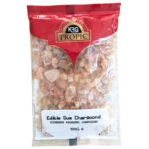 Goma arabiga | Indian Gum Tragacanth | Char Goond Edible (gum arabica) 100g KRG