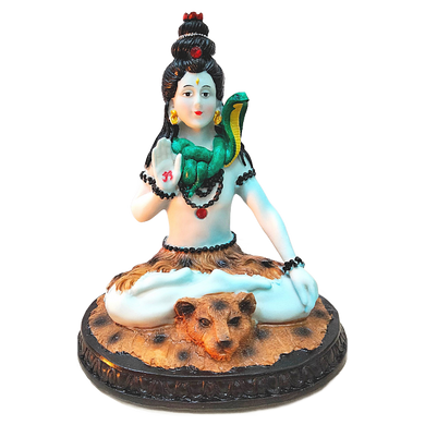 Estatuas de Señor Shiva (ídolo) en mármol blanco | Lord Shiva Statue in colourful Marble (Idol)