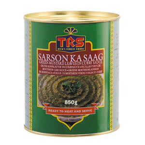 Guiso de Grelos de Mostaza al curry | Sarson ka saag 850g TRS