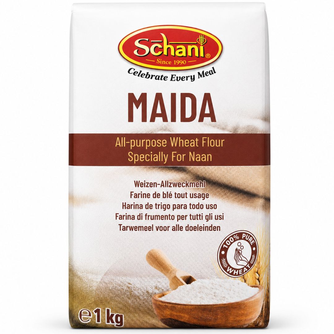 Harina para Naan | Plain flour | Maida 1kg Schani