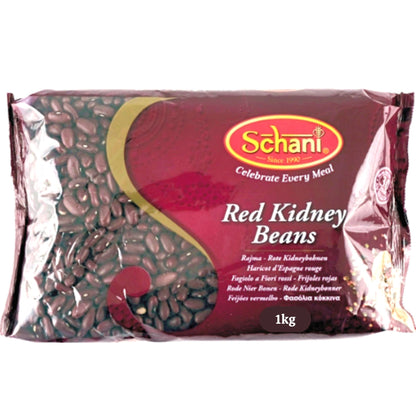 Red Beans (Phaseolus vulgaris) | Red Kidney Bean | Rajma 1kg Schani