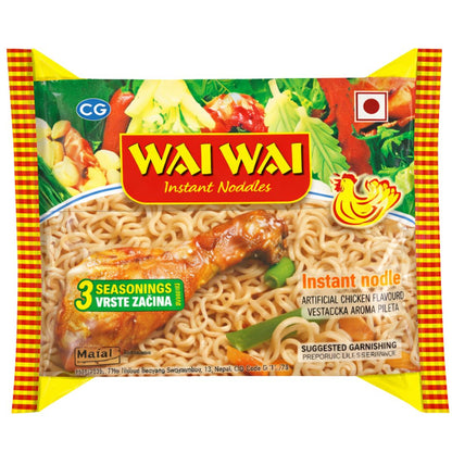 Fideos con sabor a pollo | Chicken Flavour Noodles 75g Wai Wai