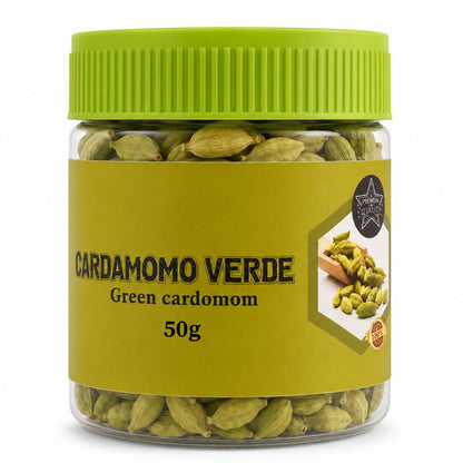 Cardamomo Verde | Green Cardamom 50g Cristal