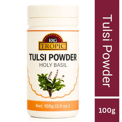 Tulsi en Polvo | Tulsi (Holy Basil) Powder 100g KRG