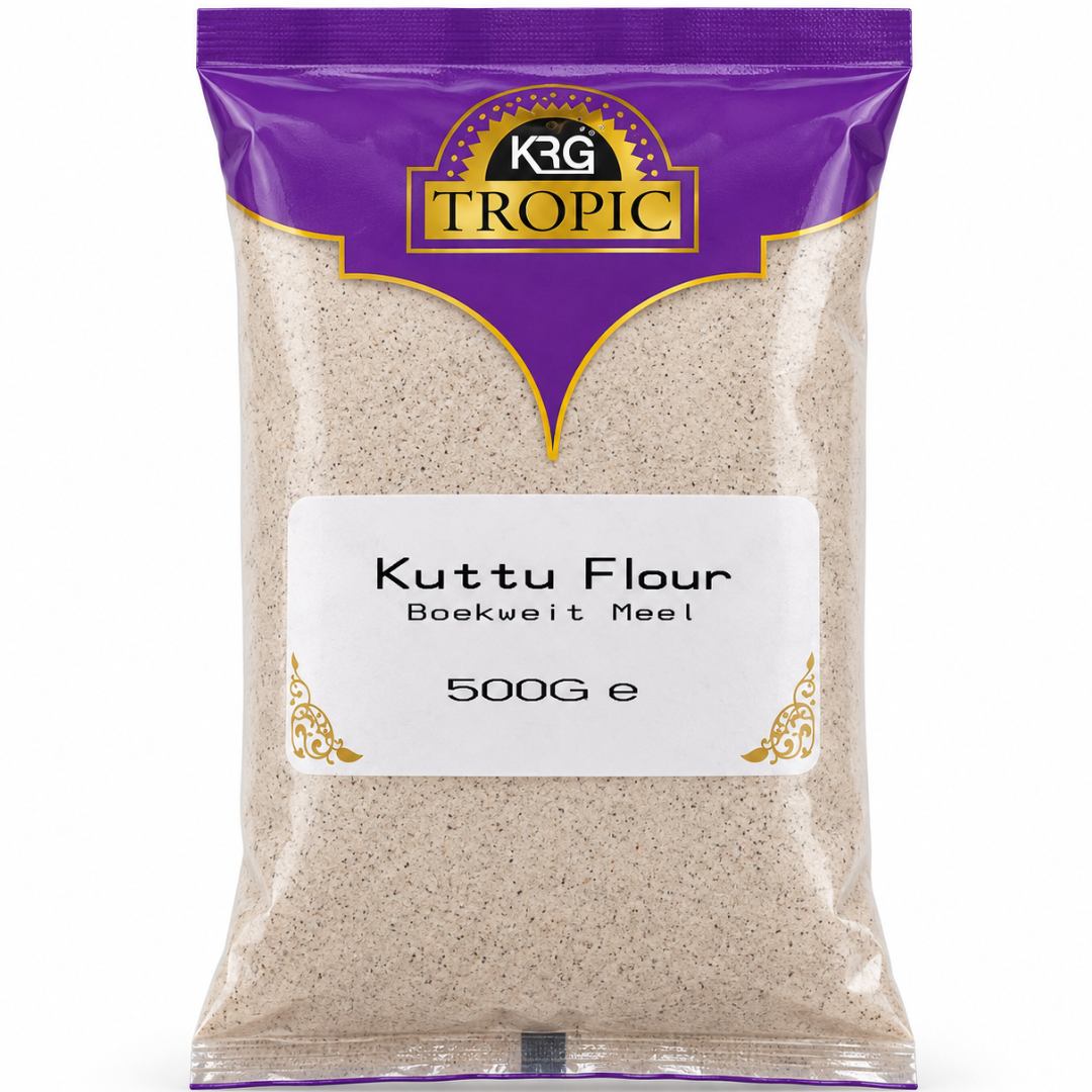 Harina de alforfón | Kuttu ka Atta (Flour) | Buckwheat Flour 500g KRG