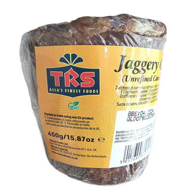 Azúcar Integral Puro de Caña | Jaggery Goor Pure Cane Sugar 450g TRS