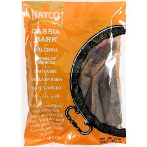 Canela en rama | Cinnamon Sticks | Cassia Bark 50g Natco
