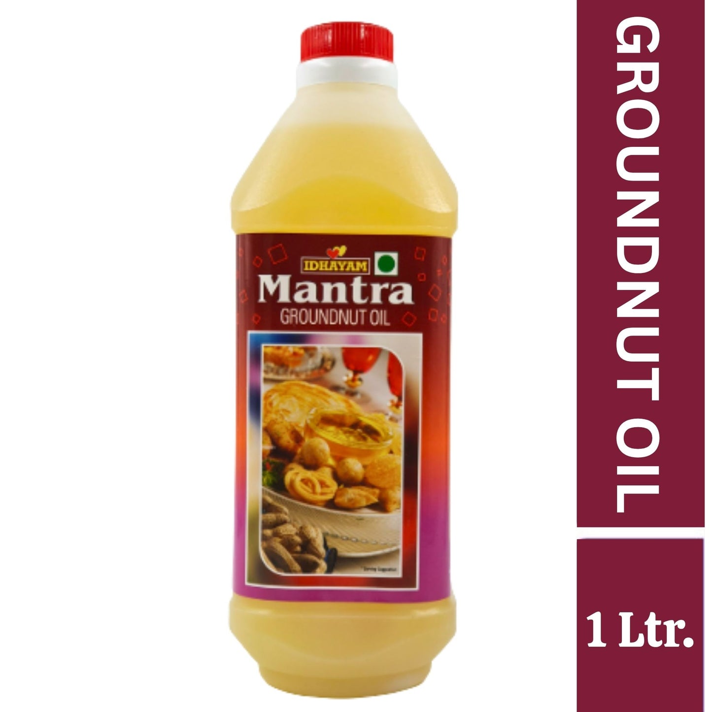 Aceite de Cacahuete | Groundnut Oil 1Ltr. Idhayam Mantra