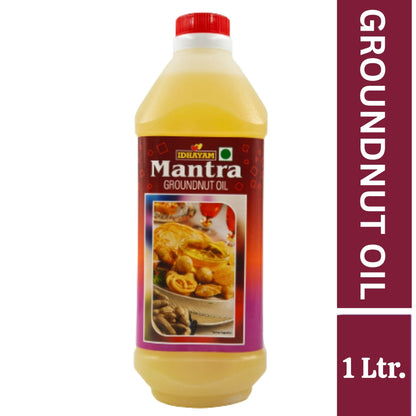 Aceite de Cacahuete | Groundnut Oil 1Ltr. Idhayam Mantra