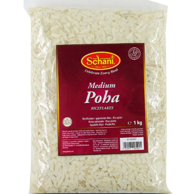 Copos de Arroz | Rice Flakes | Poha 1kg Schani