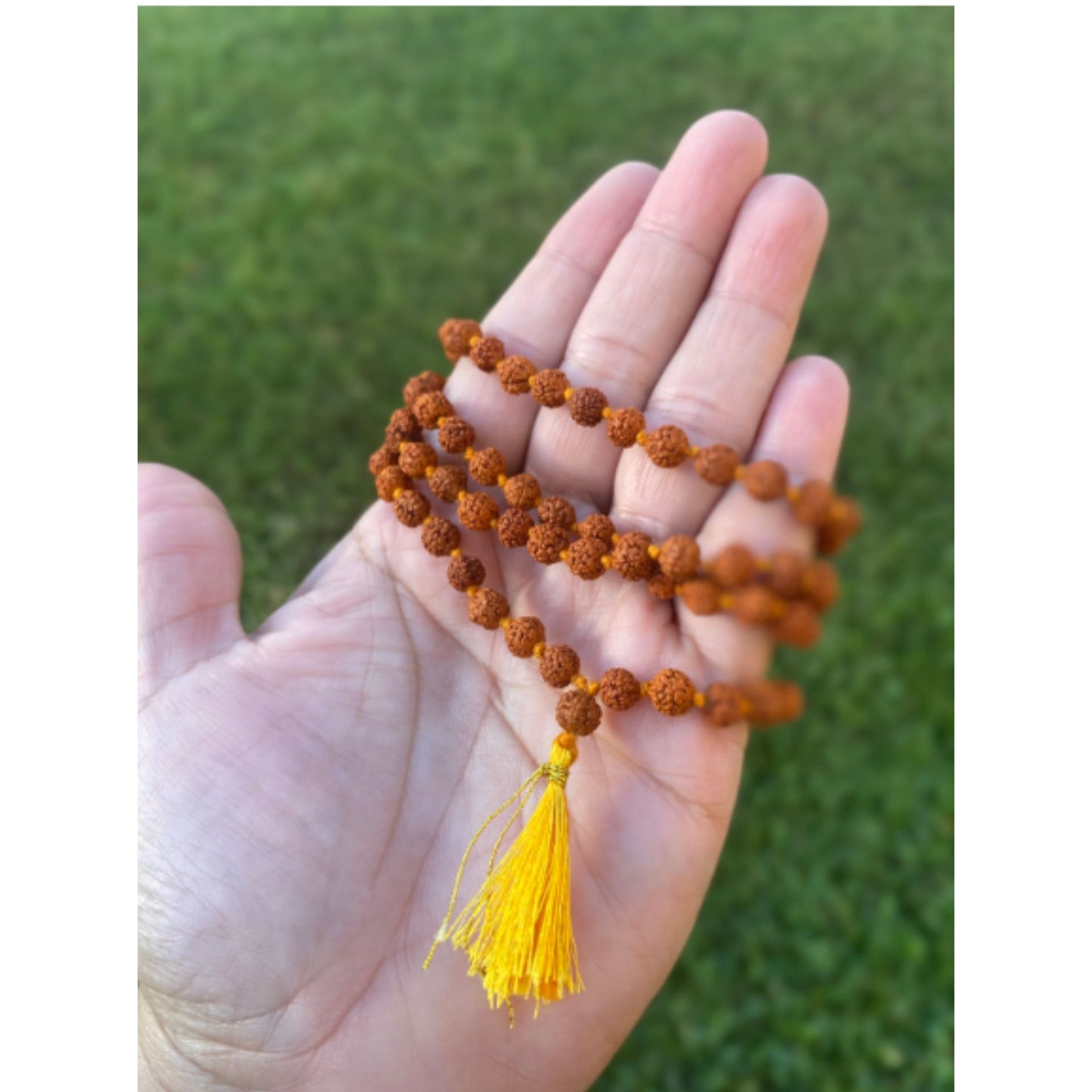 Rudraksha Mala 1.5 (with length of appr.14 to 17inches or ~39cm)