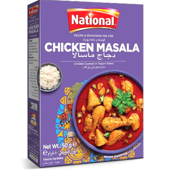 Especias para Curry de Pollo | Chicken Masala 86g National